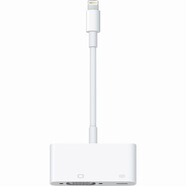 Apple Lightning/閃電轉(zhuǎn) VGA 轉(zhuǎn)換器 適用于iPhone/iPad/Airpods MD825FE/A*企業(yè)專享