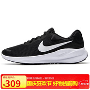 耐克NIKE男子跑步鞋REVOLUTION 7運(yùn)動(dòng)鞋F(xiàn)B2207-001黑白42