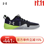 UNDER ARMOUR安德瑪U(kuò)A Tribase Reign 6男子穩(wěn)定支撐健身運(yùn)動(dòng)訓(xùn)練鞋3027341 藍(lán)色3027341-401 建議拍大一碼 40