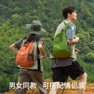 FOUVOR戶外雙肩包登山包新款男女旅行背包爬山徒步旅游運(yùn)動(dòng)休閑學(xué)生書包 草綠色（大款）