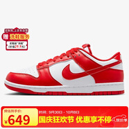 耐克NIKE板鞋男子休閑鞋 DUNK 運動鞋HF5441-104白紅42