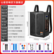 山凌廣場(chǎng)舞音箱無(wú)線(xiàn)藍牙K歌唱歌跳舞直播拉桿充電公園吉他彈唱街頭演出T508/T510/T512/T515戶(hù)外音響 T508背包款（8寸低音）可上山