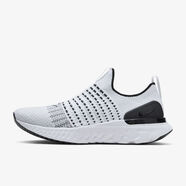 耐克（NIKE）Phantom Run Flyknit 2 輕量緩震透氣舒適襪套男士跑步鞋 白色CJ0277-100 41 碼/US8