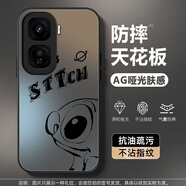 伏念 適用iqooneo10手機殼10pro+新款男女卡通皮卡丘2025蛇年磨砂亞克力高級全包防摔散熱啞光保護套 經(jīng)典黑-仰望史迪仔A黑 IQOONEO10
