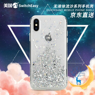 SwitchEasy 蘋(píng)果iPhoneX/Xs/Xr/Max手機(jī)殼女款星空全包超薄軟殼防摔保護(hù)套潮款 【透明】 iPhoneXR