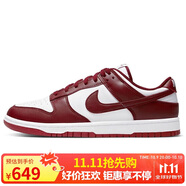 耐克NIKE男復古休閑板鞋 DUNK新年紅緩震運動鞋 DD1391-601紅白42.5