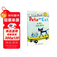 皮特貓系列：Pete the Cat: A Pet for  進(jìn)口原版英文繪本  小學(xué)教輔
