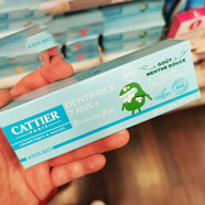 加帝耶法國進(jìn)口加帝耶兒童有機牙膏甜薄荷橙香型覆盆子2歲7歲 Cattier  7歲以上薄荷味50ml