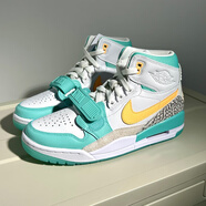 耐克（NIKE）aj男鞋Air Jordan Legacy 312冬季新款aj312男子運(yùn)動(dòng)鞋休閑籃球鞋 FV3625-181 白綠郭艾倫 41