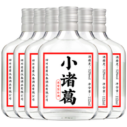 小諸葛酒112ml42/52高度純糧特釀四川濃香型小瓶裝酒版家用送禮宴會白酒 52度 112mL 6瓶 小諸葛/酒杯2個