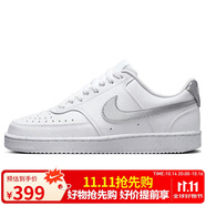 耐克NIKE板鞋女百搭緩震COURT VISION運(yùn)動(dòng)鞋DH3158-108白銀37.5