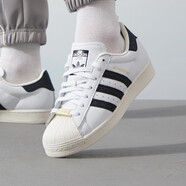 阿迪達(dá)斯 （adidas）男鞋女鞋情侶鞋秋季新款運(yùn)動(dòng)鞋三葉草潮流休閑鞋時(shí)尚百搭低幫板鞋 IF3637/貝殼頭/白黑 40