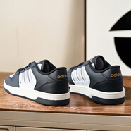 阿迪達(dá)斯（adidas）運(yùn)動鞋男鞋 25夏季新款復(fù)古運(yùn)動鞋低幫透氣休閑鞋耐磨籃球鞋板鞋 黑藍(lán)/沙棕/白/現(xiàn)貨速發(fā) 42 （內(nèi)長260mm）