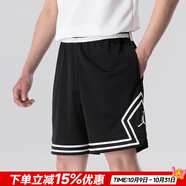 耐克（NIKE）官方 短褲秋季男 25新款冰絲速干透氣五分寬松休閑褲跑步運動短褲 HF9911-010/飛人LOGO 曬圖退5 S