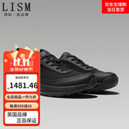 LISM國際一線品牌2025德賽夏季新款網(wǎng)面透氣薄款運(yùn)動休閑鞋男輕便舒適 黑色 38 =運(yùn)動鞋39