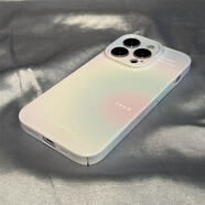 梵皓伊夏日暈染漸變小眾高級(jí)感適用蘋果16pro手機(jī)殼iphone15promax超薄防摔菲林殼14pro女款全包保護(hù)套13 粉綠暈染-菲林殼 iPhone13