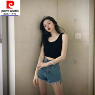 皮爾卡丹（pierre cardin）23年新款大衣外套女秋冬春秋短款上衣時(shí)尚氣百搭小個(gè)子毛呢裝外套 打底內(nèi)搭不 M 建議90-105斤