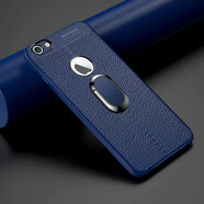 圖拉圖 適用蘋(píng)果8plus手機殼男款皮套iPhone 7/8全包防摔女款se2/3硅膠磁吸支架保護套 蘋(píng)果7P/8P通用【紳士藍】配指環(huán)支架