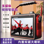 國(guó)愛(ài)藍(lán)牙廣場(chǎng)舞音響帶顯示屏音箱帶屏幕的視頻播放器大屏跳舞機(jī)老人便攜式音響小型家用戶(hù)外大音量 15''手提藍(lán)牙版