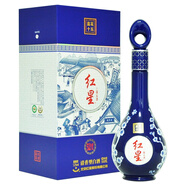 紅星二鍋頭 藍(lán)花瓷珍品 清香型純糧白酒 禮盒 52度 500mL 1瓶 藍(lán)花十五 單瓶裝
