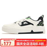 361°逐浪丨男鞋運動(dòng)鞋2025年夏季新款透氣時(shí)尚休閑板鞋小白鞋男 羽毛白/曜石黑 40