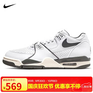 耐克NIKE男子休閑鞋 AIR FLIGHT '89 LOW 運動鞋HJ4484-101白灰42