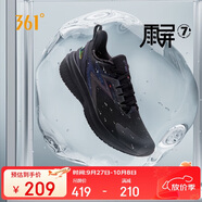 361°運(yùn)動(dòng)鞋男秋季防潑水雨屏7雨天通勤戶外慢跑步鞋子男672432239-7