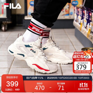 FILA 斐樂官方TRACER輕便運動鞋男鞋2025年透氣跑步鞋老爹鞋休閑鞋