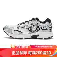 美津濃（MIZUNO）美津濃25夏季新款男女復古機能透氣減震運動(dòng)跑步鞋FIYI V2 D1GH2229-09_白_銀_黑【建議拍小 36