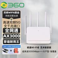 360WiFi6路由器T7/T7M全千兆AX3000雙頻高速家用穿墻王大戶型光纖網(wǎng) 360  T7電信版 標(biāo)配全網(wǎng)通【AX3000】?jī)?nèi)贈(zèng)網(wǎng)線