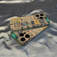 萬浮生報紙史努比插畫iPhone14promax手機(jī)殼15Pro感13亮面8plus菲林硬殼11適用于華為/榮耀/小米/OPPO/VI 菲林殼-全包-報紙史努比插畫 iPhone 6s