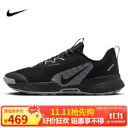 NIKENIKE跑步鞋 男戶外越野 JUNIPER TRAIL運(yùn)動(dòng)鞋F(xiàn)Q0904-001黑 44.5