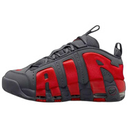 NIKEAir More Uptempo 舒適高性能 防滑耐磨 低幫 籃球鞋 男款 灰紅色 深灰色 39