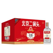 忍酒永豐牌北京二鍋頭清香型白酒紅標(biāo)42度純糧酒經(jīng)典忍酒 42%vol 200mL 24瓶