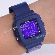 卡西歐BA110 BABYG馬卡龍彩虹色防水運動(dòng)學(xué)生手表女 BA-110 BGD10 BGD-10K-2PRX小馬寶莉聯(lián)名禮盒藍色