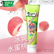 好來(lái)原黑人牙膏透心爽冰桃水蜜桃清新口氣口臭含氟成人 冰桃120g