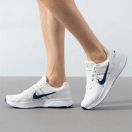 耐克（NIKE）RUN SWIFT 2 白色舒適輕便透氣減震防滑耐磨低幫休閑運動跑步鞋 CU3517-101白色 41 (260mm)