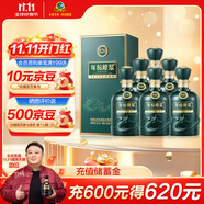 古井貢酒 年份原漿古20蛇年生肖版 濃香型白酒 52度 500ml*6瓶 整箱裝