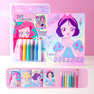 迪士尼（Disney）兒童沙畫手工DIY制作創(chuàng)意涂色玩具沙畫填色套裝兒童生日國慶出游禮物女孩公主MK1043