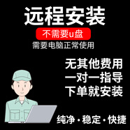3.0電腦系統(tǒng)u盤win10/win11/win7筆記本臺式一體機純凈新老電腦重裝安裝維修一對一指導(dǎo) 遠程在線安裝【無需u盤】純凈
