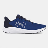 安德瑪（Under Armour）男鞋長(cháng)距離跑步鞋 UA Charged Pursuit 3 網(wǎng)面透氣輕便緩沖運動(dòng)鞋 深海藍 Navy / White - 401 40 40碼/US7