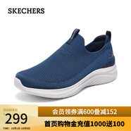 斯凱奇（Skechers）男士一腳蹬運(yùn)動(dòng)休閑鞋8790219 海軍藍(lán)色/NVY 42