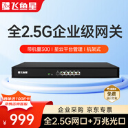 飛魚(yú)星全2.5g企業(yè)路由器 雙WAN行為管理帶寬疊加內置AC帶機300臺  NAS適用VE1520XE