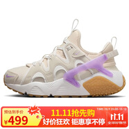 耐克NIKE休閑鞋女華萊士AIR HUARACHE運動(dòng)鞋DQ8031-103帆白37.5