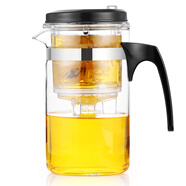 紫丁香玻璃茶壺泡茶壺茶水分離飄逸杯泡茶神器茶杯茶具整套裝花茶壺