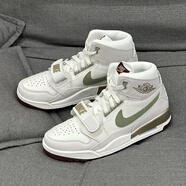 耐克（NIKE）aj男鞋Air Jordan Legacy 312冬季新款aj312男子運(yùn)動(dòng)鞋休閑籃球鞋 HF0745-131 白綠灰 41