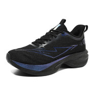 李寧1990李寧（LI-NING）飛電5u減震碳板跑鞋夏季學(xué)生競速男鞋兒童運(yùn)動(dòng)鞋 黑武士8916SD 41