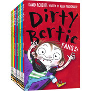 Dirty Bertie 臟男孩波迪系列 初級章節橋梁書(shū) 幽默搞笑 養成良好衛生習慣 小學(xué)生兒童英語(yǔ)課外讀物 英文原版進(jìn)口圖書(shū) 臟男孩波迪系列1 (10冊)