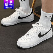 耐克（NIKE）板鞋男鞋2025秋季新款簡(jiǎn)版空軍一號運動(dòng)鞋低幫小白鞋休閑鞋 FQ4296-101白色黑鉤 40