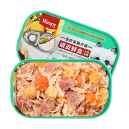 頑皮wanpy鮮盒主食罐頭狗糧狗狗零食濕糧寵物狗罐頭拌飯 雞肉＋牛肉＋蔬菜丨120g*24